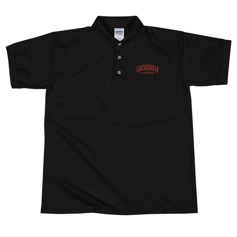 Leatherhead Coffee Embroidered Polo Shirt